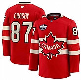 Men's Canada #87 Sidney Crosby Red 2025 4 Nations Face-Off Premium Stitched Jersey Dzhi,baseball caps,new era cap wholesale,wholesale hats